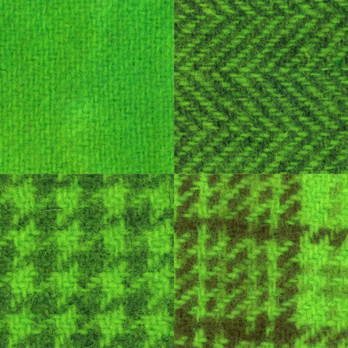 Wool Fat Quarter Bundle - Chartreuse