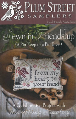 Sewn in Friendship - Cross Stitch Pattern