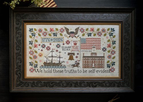 America 250 - Patriotic Cross Stitch Pattern