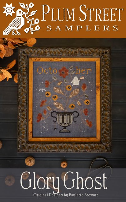 Glory Ghost - Halloween Cross Stitch Pattern