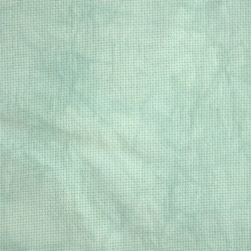 18 Count Mint Aida Fabric 35x52