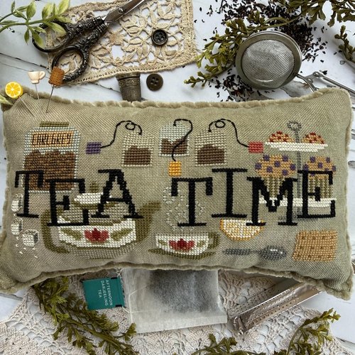 When I Think of Tea Time - Cross Stitch Pattern