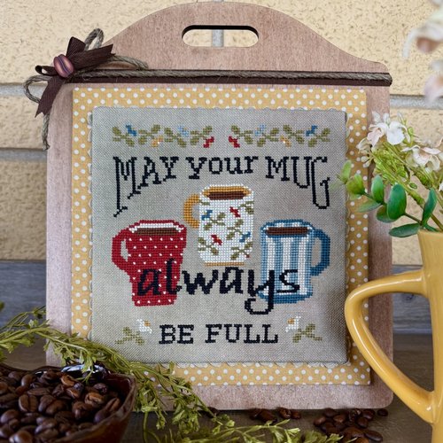 Mugs Always Full - Cross Stitch Pattern