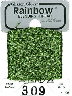 Olive Green Rainbow Blending Thread