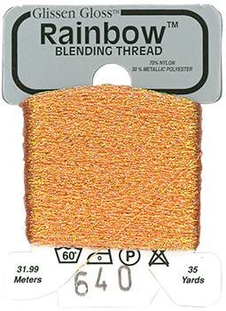 Iridescent Apricot Rainbow Blending Thread