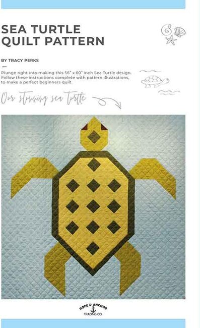 Sea Turtle Quilt - Quilt Pattern