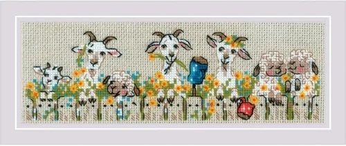 Village Group Chat - Cross Stitch Kit