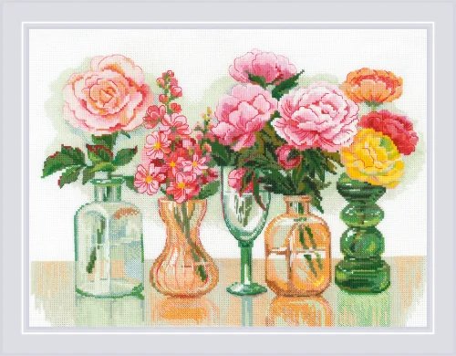 Flower Symphony - Cross Stitch Kit