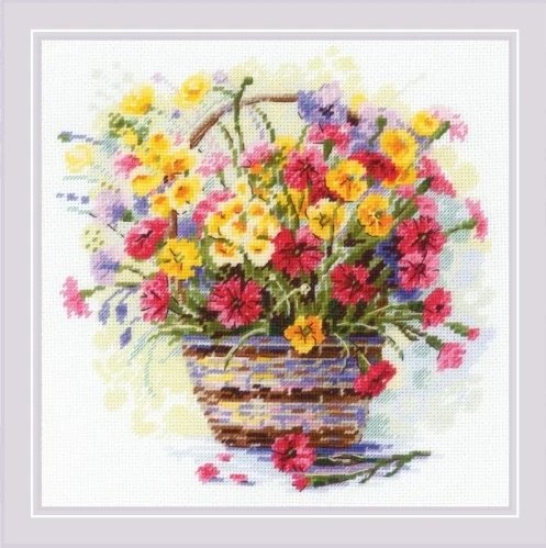 Blooming Summer - Cross Stitch Kit