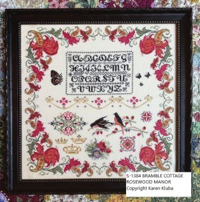 Bramble Cottage Sampler - Cross Stitch Pattern