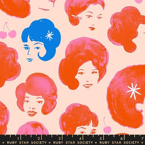 Sparkle Mart Women Peach Blossom - Quilt Fabric