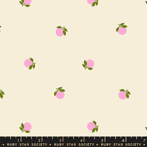 Sparkle Shopper Tangerines Shell - Quilt Fabric