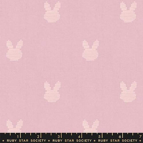 Lofi Loom Wovens Fairy Tale Bunny - Quilt Fabric