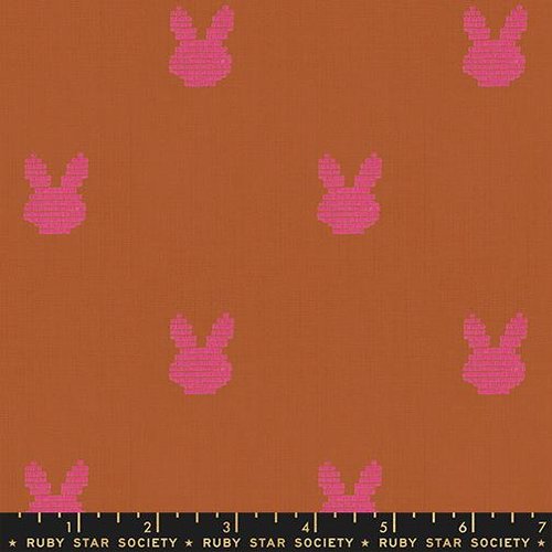 Lofi Loom Wovens Saddle Bunny - Quilt Fabric