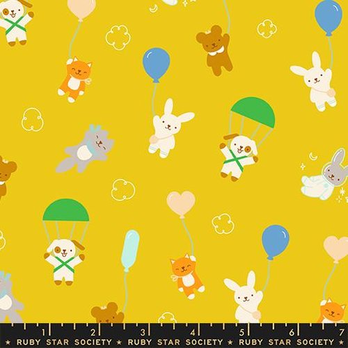 Float Up Starfruit - Quilt Fabric