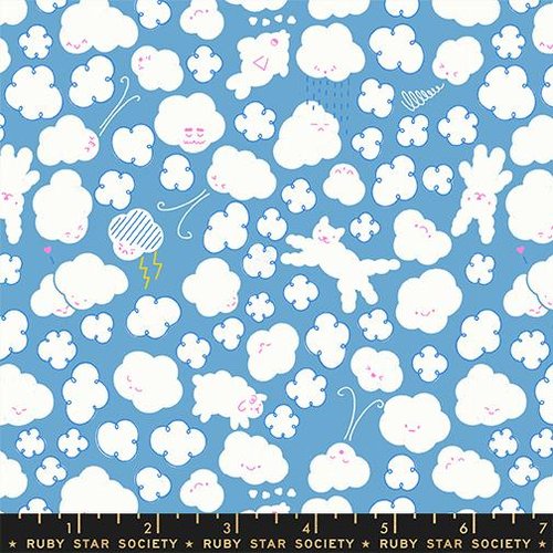 Float Cloudy Ripple - Quilt Fabric