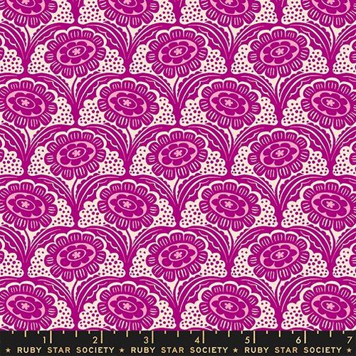 Ink Shop Flower Cheshire - Quilt Fabric