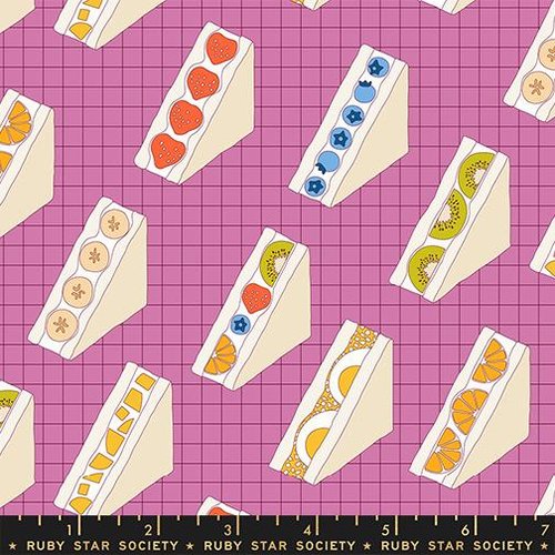 Sugar Cone 2 Cake Heliotrope - Quilt Fabric