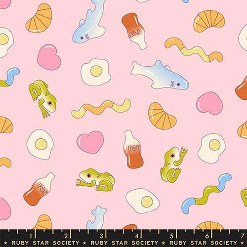 Sugar Cone 2 Candy Cotton Candy - Quilt Fabric