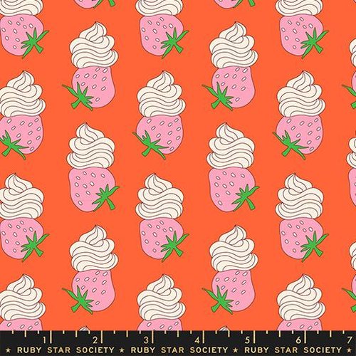 Sugar Cone 2 Berries Florida - Quilt Fabric