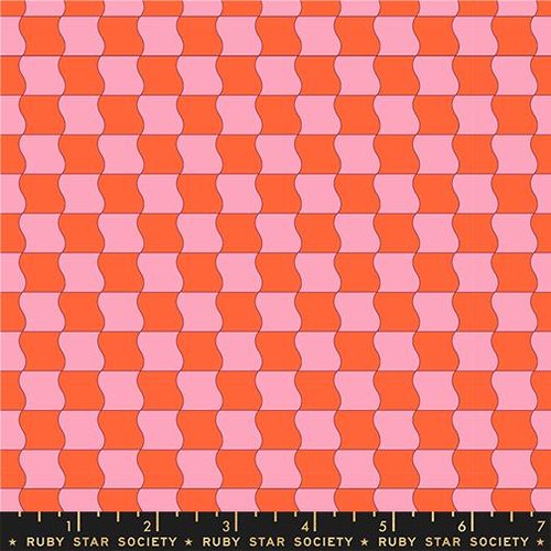 Sugar Cone 2 Checkered Florida - Quilt Fabric