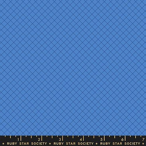 Sugar Cone 2 Tile Royal Blue - Quilt Fabric