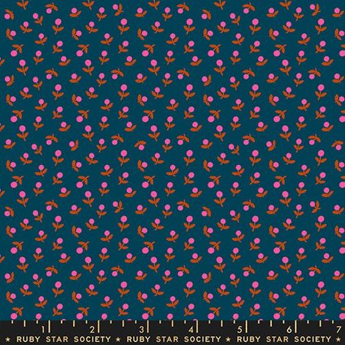 1 800 Calico Flower Galaxy - Quilt Fabric