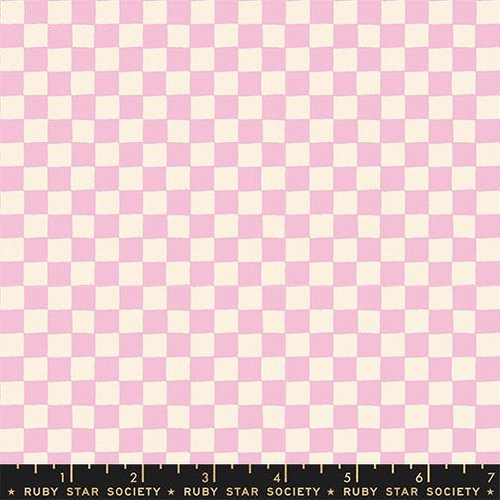 1 800 Calico Checkered Peony - Quilt Fabric