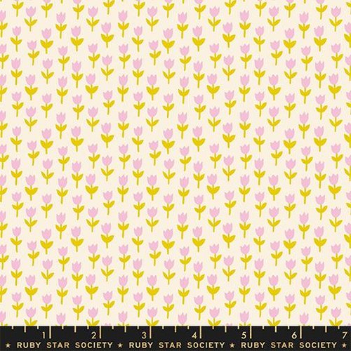 1 800 Calico Floral Natural - Quilt Fabric