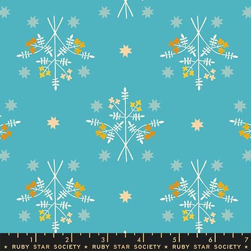 1 800 Calico Sprig Wave - Quilt Fabric
