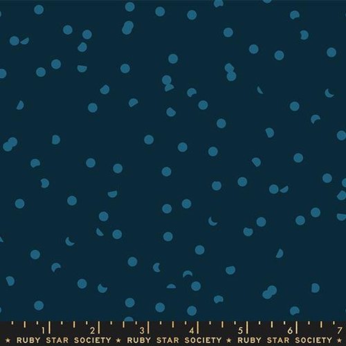 Sidekicks Teal Navy - Quilt Fabric