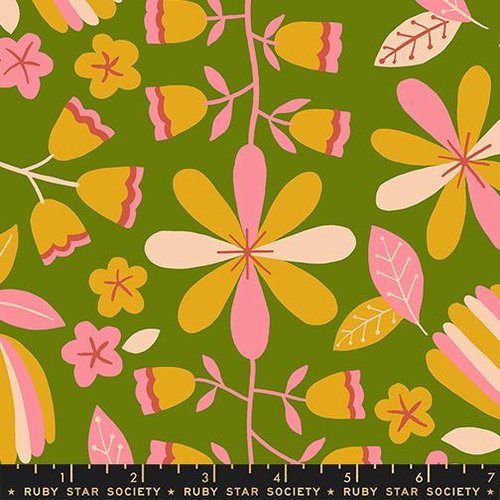 Corsage Bloom Sprout - Quilt Fabric