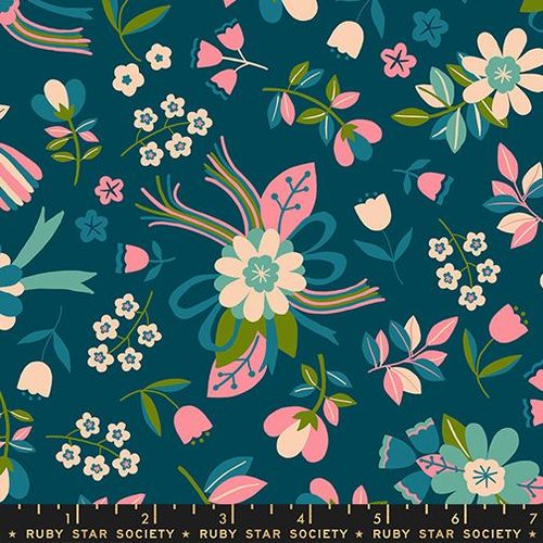 Corsage Flower Galaxy - Quilt Fabric