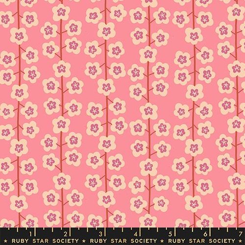 Corsage Blossoms Sorbet - Quilt Fabric