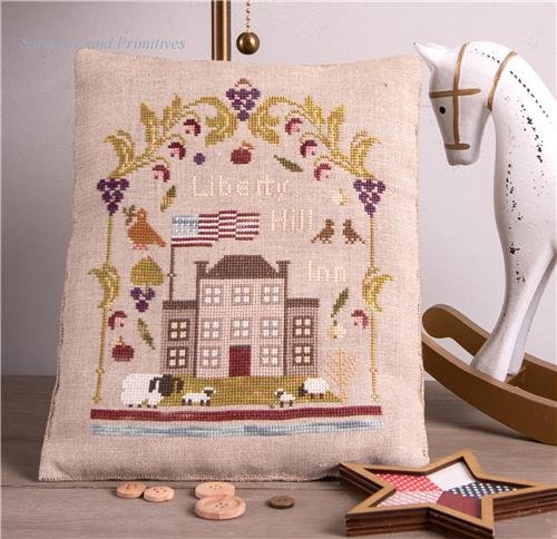 Liberty Hill Inn - Patriotic Cross Stitch Pattern