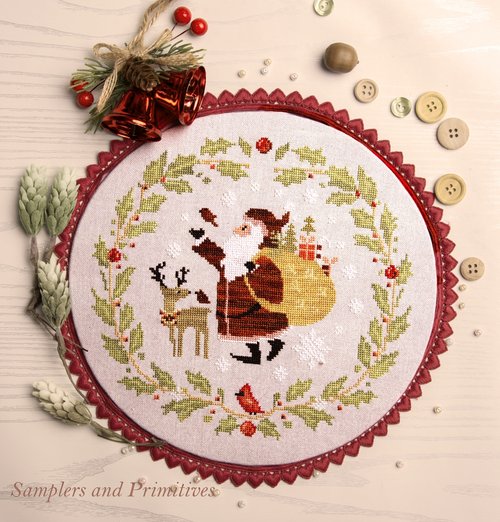 Santa & Friends - Christmas Cross Stitch Pattern