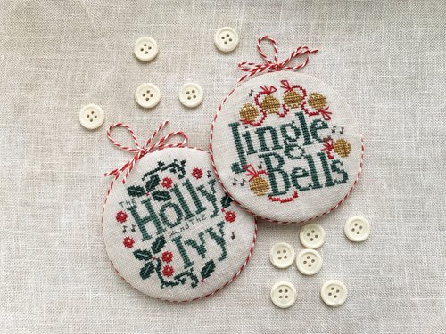 Joyful Christmas Ornaments 2026 - Cross Stitch Pattern