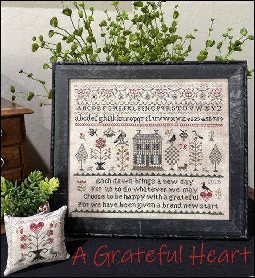A Grateful Heart - Cross Stitch Pattern