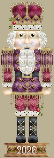 2026 Nutcracker - Christmas Cross Stitch Pattern