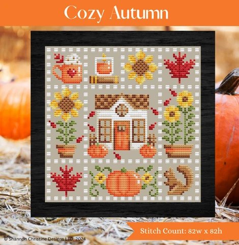 Cozy Autumn - Cross Stitch Pattern