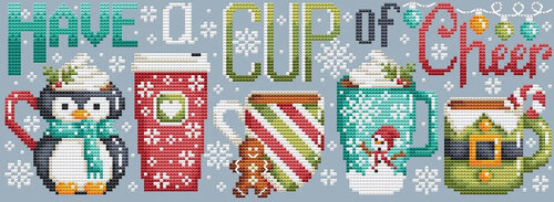 Cup of Cheer - Cross Stitch Pattern