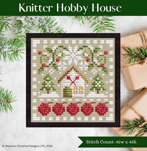 Knitter Hobby House - Chirstmas Cross Stitch Pattern
