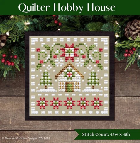 Quilter Hobby House - Chirstmas Cross Stitch Pattern