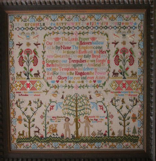 Mary Ann Chamberlin 1775 - Cross Stitch Pattern