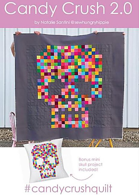 Sew Hungry Hippie Candy Crush - Quilt Pattern - 123Stitch