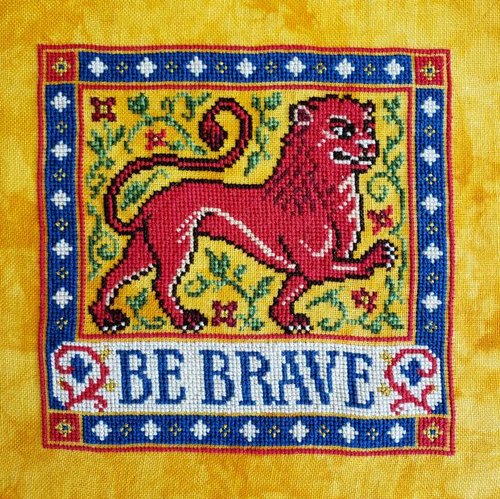 Be Brave - Cross Stitch Pattern