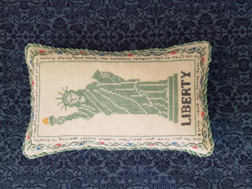 Little Liberty Sampler - Patriotic Cross Stitch Pattern