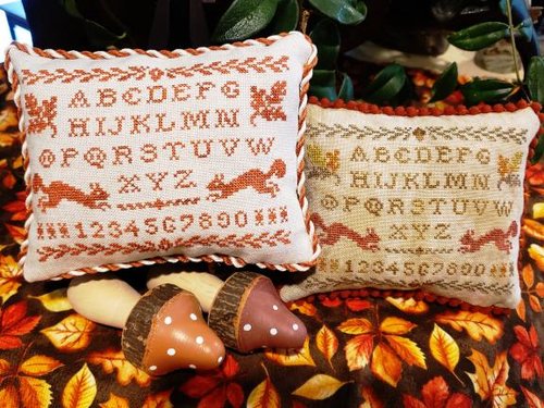 Little Autumn Alphabet - Cross Stitch Pattern