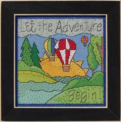 Let the Adventure Begin - Beaded Cross Stitch Kit