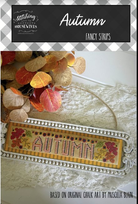 Fancy Strips: Autumn - Cross Stitch Pattern